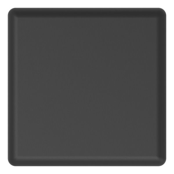 Capuchon plastique pour tube carré 30x30mm
