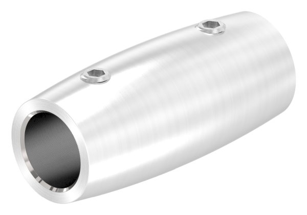 Connecteur pour rond de 12mm, longueur : 45mm, Ø 20m