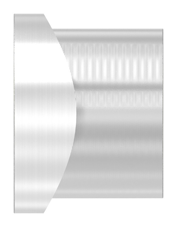 Manchon à souder pour charnière de porte M12 / 33,7mm