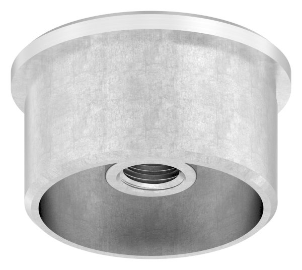 Bouchon à coller avec M10 pour 42,4 x 2,0mm, V2A