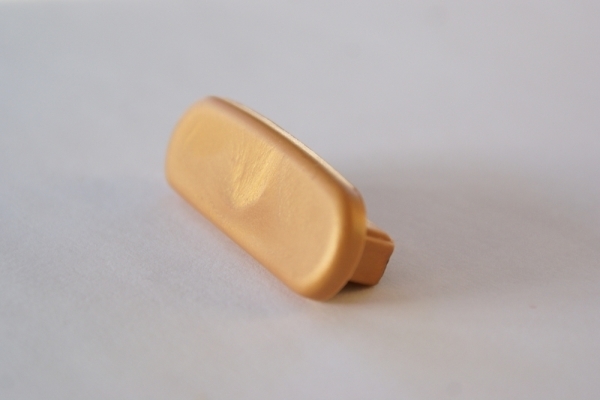 Embout pour main courante en plastique pour 40 x 8mm, stratos orange