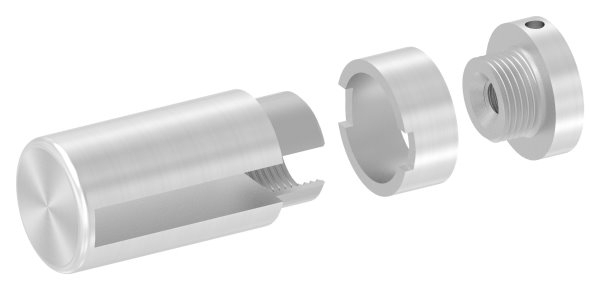 Support de base Brenk pour barres plates 50 x 8mm, ALU