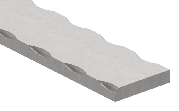Barre plate | Longueur : 6000 mm | Matériau : 40x8 mm | Acier (brut) S235JR
