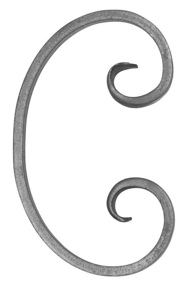 16 series | dimensions : 205x120 mm | matériau : 16x8 mm, lisse | acier S235JR, brut