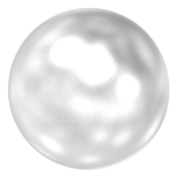 Boule d'extrémité creuse pour tube de 60,3mm, avec M8