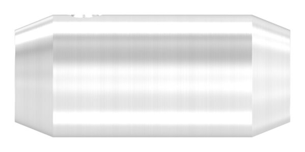 Connecteur 16mm avec filetage M8 et trou 10mm