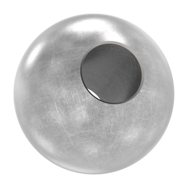 Bille d'annicier | Ø 13 mm tête | Ø 6 mm alésage | acier S235JR, brut