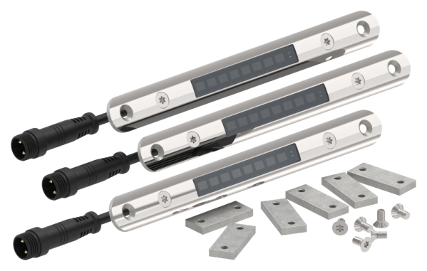 Kit de modules LED pour tubes ronds 42,4 - 48,3mm, 3000K
