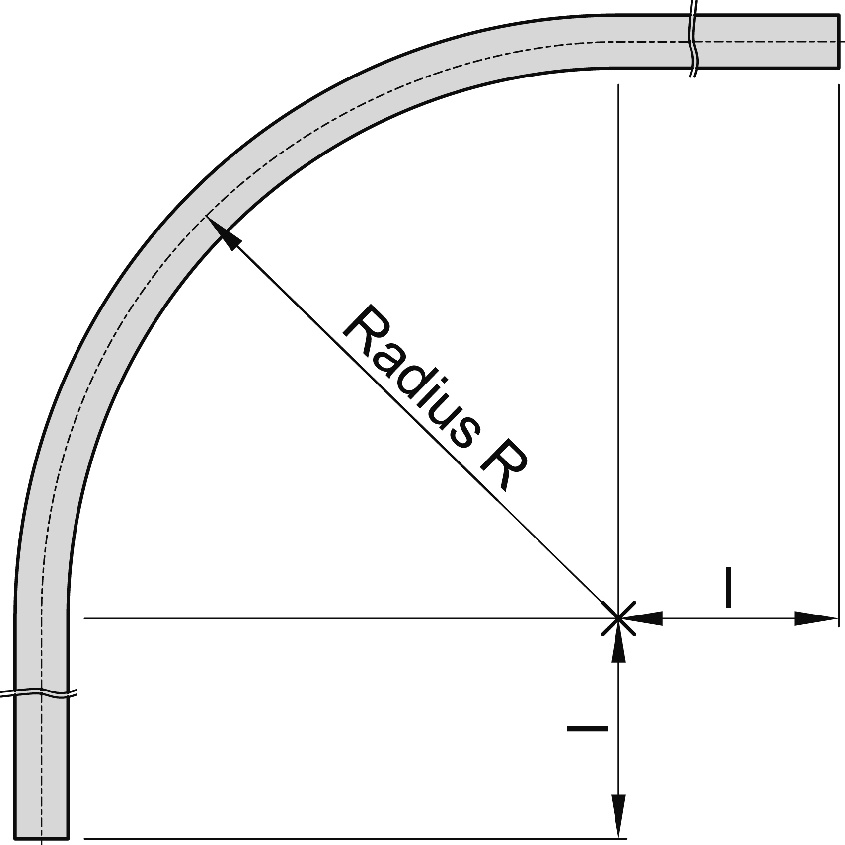 Coude de tuyau Runner taille 1