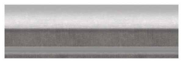 Main courante | dimensions : 50x22,5 mm | longueur : 6000 mm | avec rainure | acier (brut) S235JR