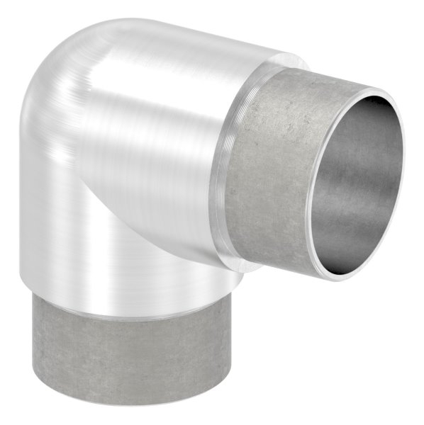 Coude 90° étroit, pour tube rond Ø 42.4x2.6 mm V2A