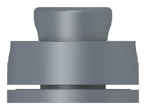 Porte-brenk Ø 50mm, plastique, gris anthracite