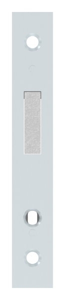 Serrure à pêne dormant à cadre tubulaire, distance d'encastrement 35 mm