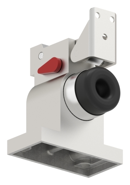 Support de porte en aluminium