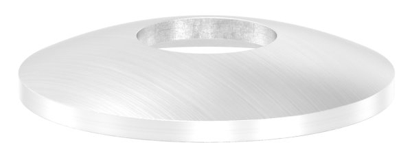 bol bombé, Ø 33mm, avec trou, V2A