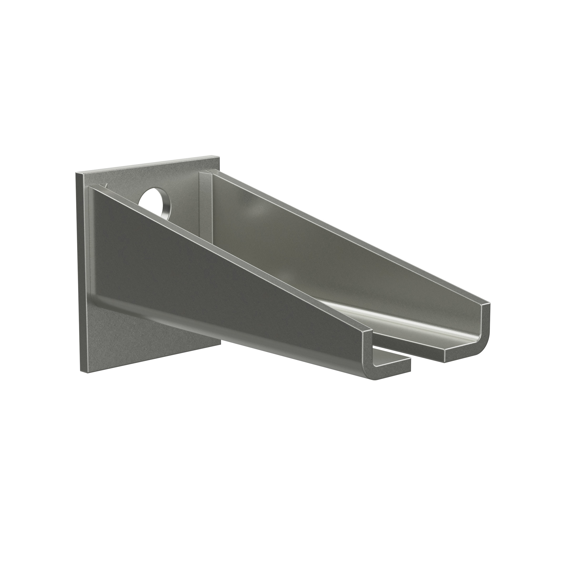 Support double taille 2 pour deux rails