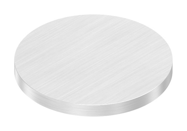 Ebauche circulaire | dimensions : Ø 45x4 mm | avec rectification longitudinale | V2A