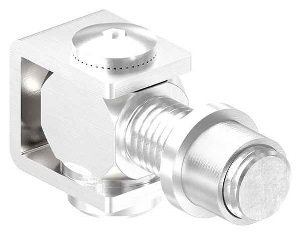 Charnière de portail | M20 | à souder | réglable | V4A