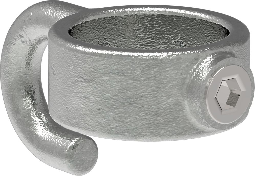 Raccord de tube | Anneau de réglage avec crochet | 182S17 | 17,2 mm | 3/4" | Fonte malléable et électrogalvanisée