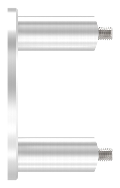 Fixation murale pour tube rond Ø 48,3 mm V2A
