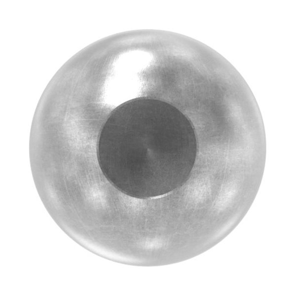 Boule Ø 25 mm | avec trou borgne 10.2 mm | acier S235JR, brut