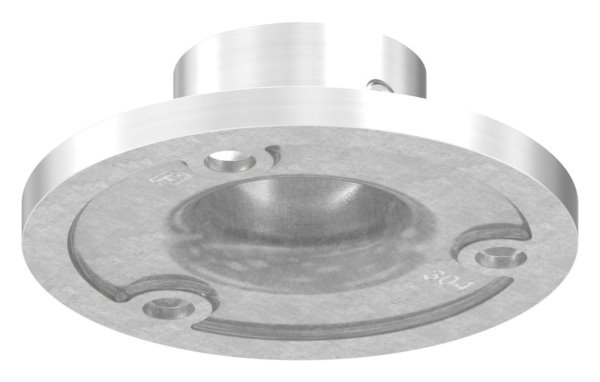 Ancrage au sol pour tube 21,3mm, V2A
