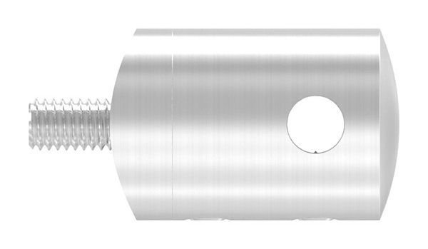 Support de corde pour poteau intermédiaire | Pour corde Ø 5 mm | Raccord Ø 42,4 mm | V2A