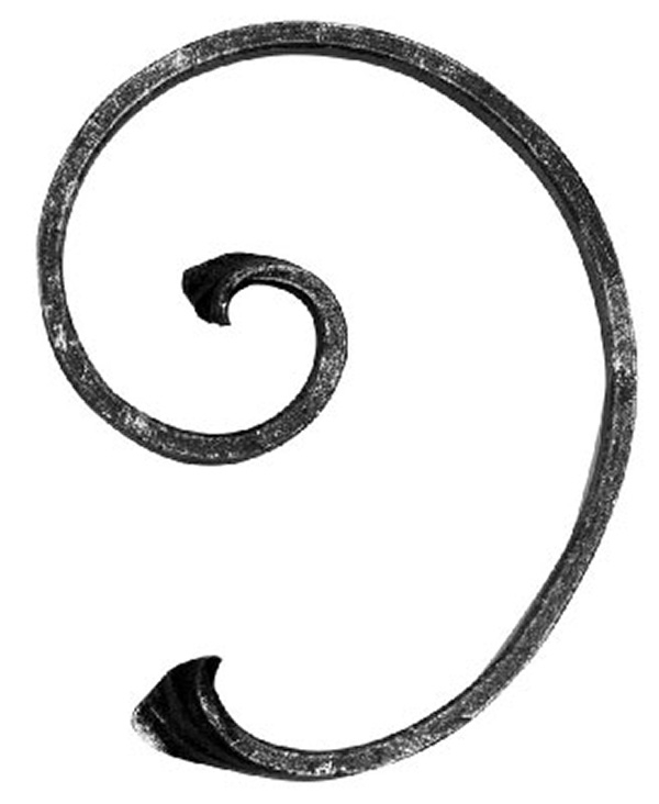 Vis | Dimensions : 150x110mm | Matériau 12x5 mm | Acier S235JR, brut