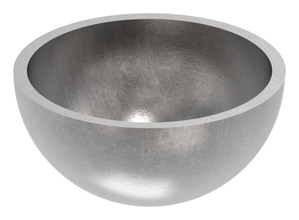 Boule semi creuse Ø 40 mm | lisse | acier S235JR, brut