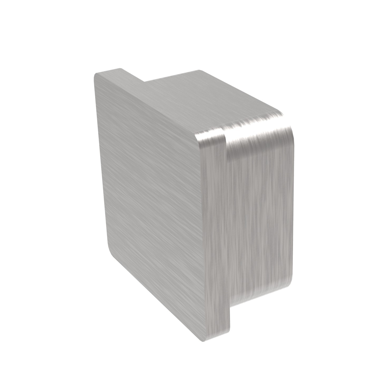 Capuchon d'insertion pour collage | pour tube : 40x40x2.0 mm | V2A