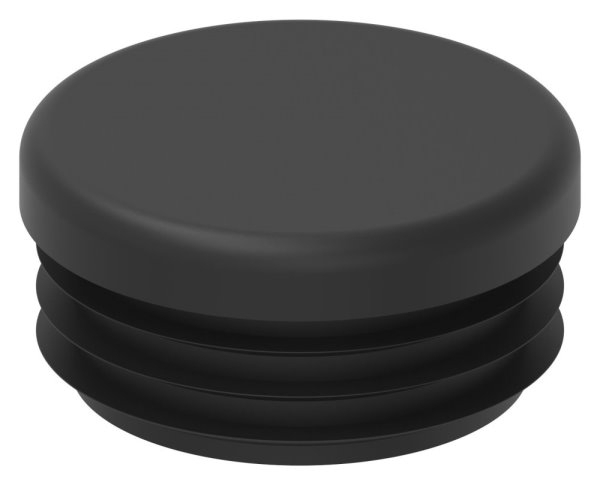 Capuchon en plastique pour tube rond 33.7mm