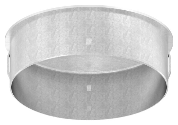 Bouchon légèrement bombé pour Ø 101,6x2,0-2,6 mm coulé V4A