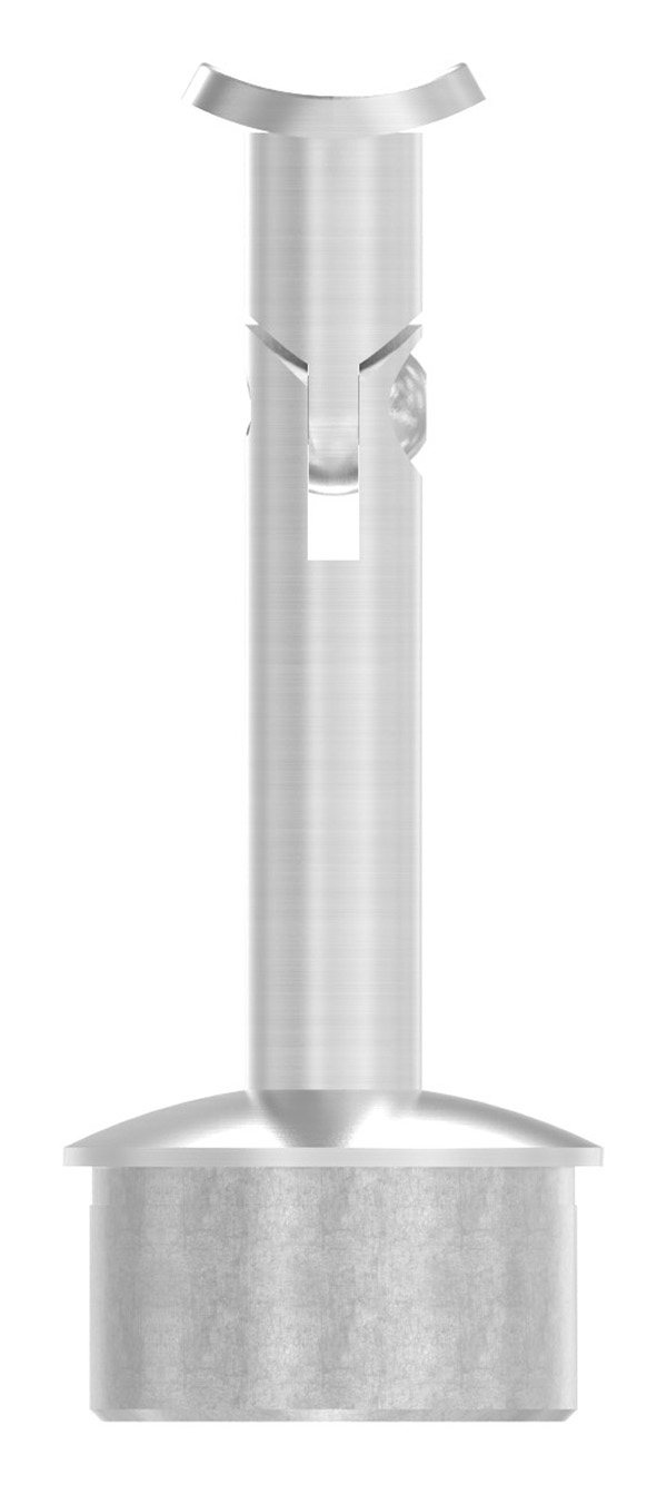 Bouchon pour tube 42,4 x 2,0mm, plaque de retenue : 42,4 mm