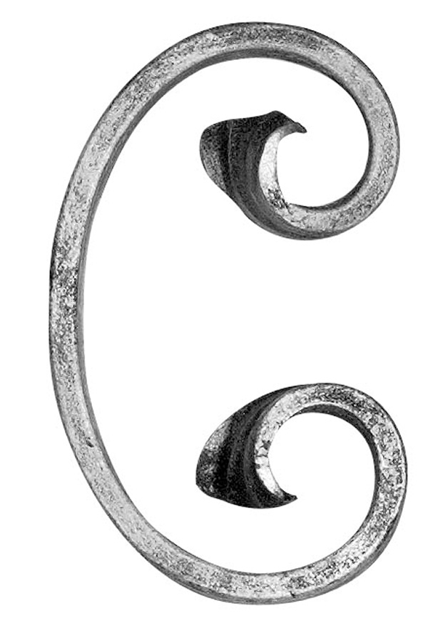 Vis en C | Dimensions : 60x95 mm | Matériau : 12x5 mm | Acier S235JR, brut