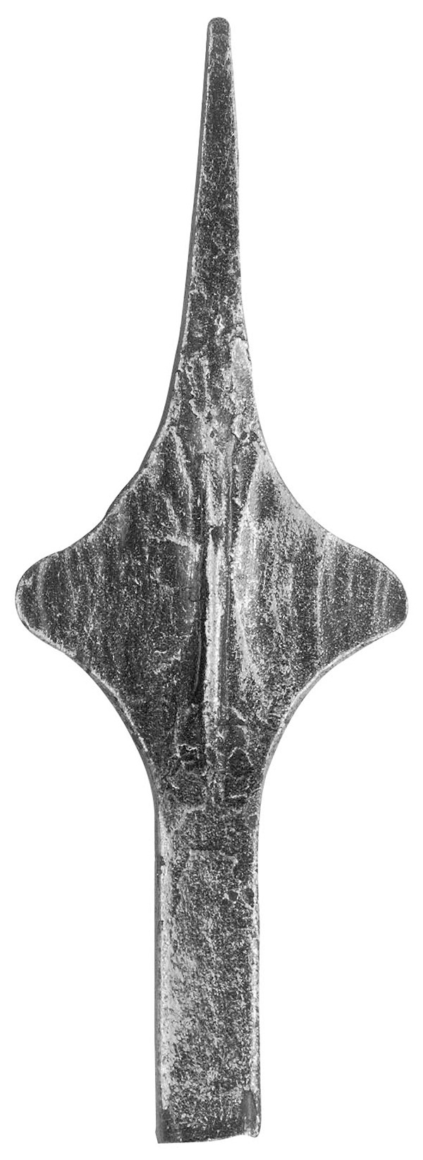 Pointes de clôture | Hauteur : 200 mm | Matériau : 18x18 mm | Acier S235JR, brut