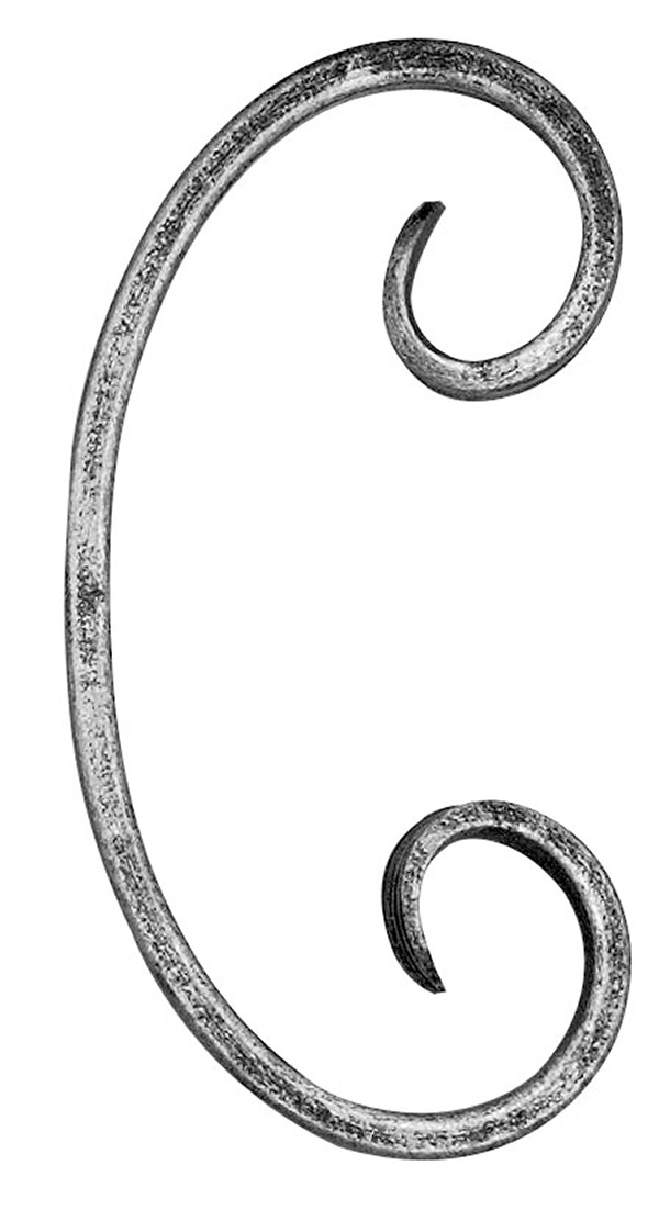 Vis en C | Dimensions : 60x120 mm | Matériau : 12x5 mm | Acier S235JR, brut