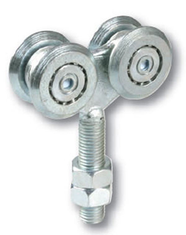 Double rouleau avec roulement à billes