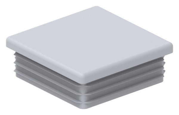 Capuchon plastique pour tube carré 60x60mm