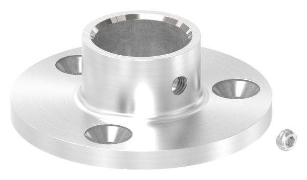 Ancrage au sol pour tube 21,3mm, V2A