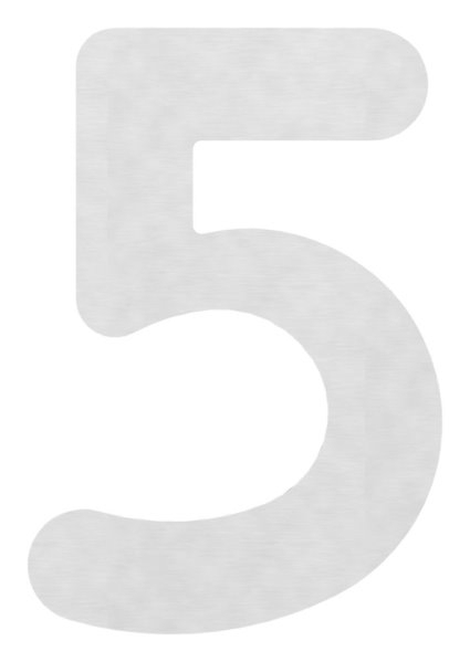 Maison numéro 5 | grand | Dimensions : 200 mm x 300 mm | V2A