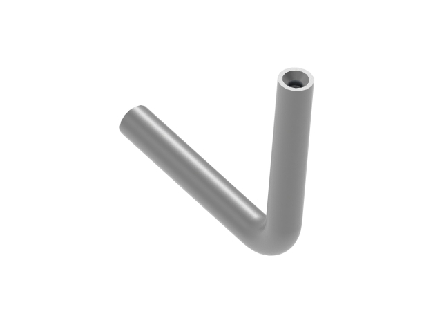 Equerre | Ø 12 mm | avec 2 x filetage intérieur : M6 | V2A