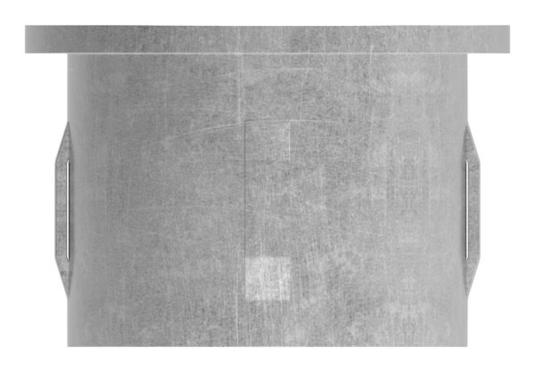 Bouchon en acier | plat | pour tube Ø 42.4 x 3.0-3.5 mm | acier (brut) S235JR