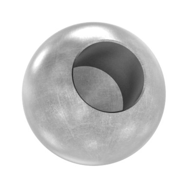 Boule Ø 20 mm | avec trou borgne 10,2 mm | acier S235JR, brut