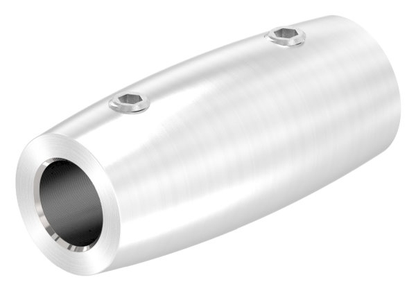Connecteur pour rond de 10mm, longueur : 45mm, Ø 20m