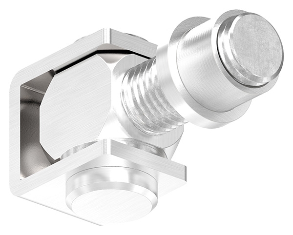 Charnière de portail | M20 | à souder | réglable | V4A