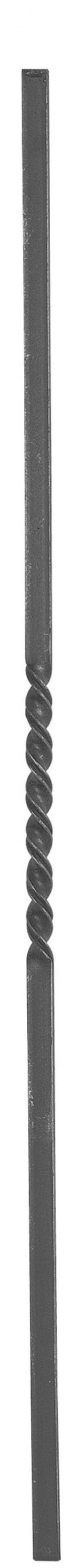 barre intermédiaire | longueur : 900 mm | matériau : 16x8 mm | rainuré | acier S235JR, brut