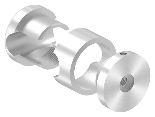 Support de base Brenk pour barres Ø 16mm, V2A
