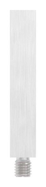 Goupille carrée | dimensions : 68x12x12 mm | avec filetage extérieur et intérieur | V2A