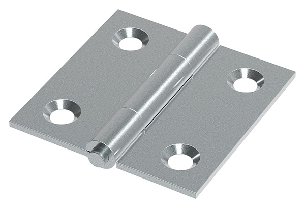 Charnière 50 x 50mm avec goupille amovible