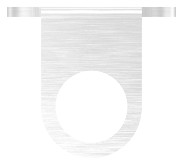 Fixation murale pour tube rond Ø 42,4 mm V2A